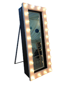 Magic mirror booth hire for your Christmas party